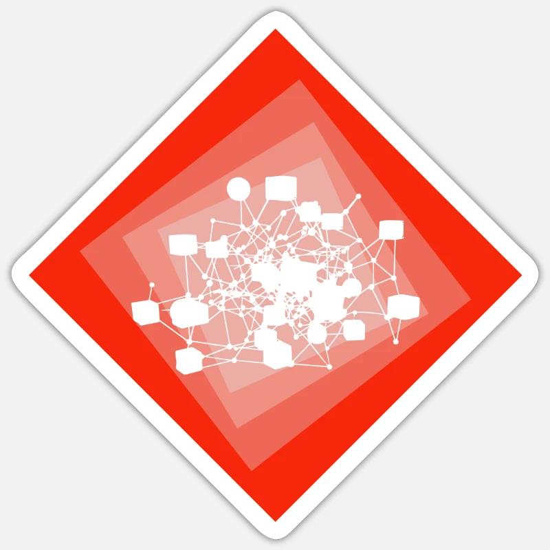 Sticker Größe S (10 x 10 cm) - 