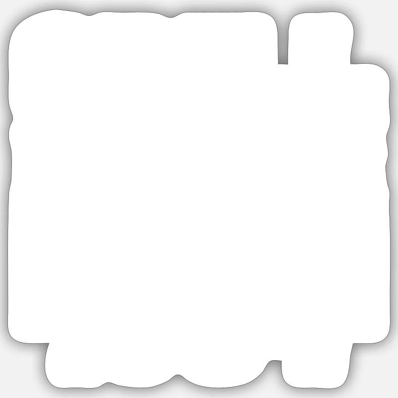 Accessoires de barbecue 1984 - Sticker taille S (10 x 10 cm) - blanc mat