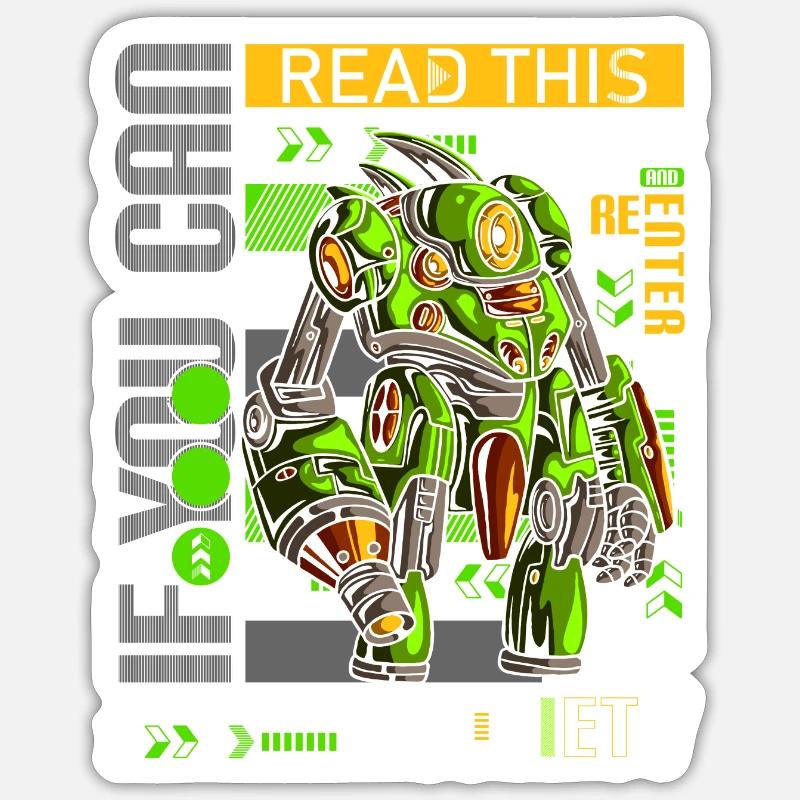 PC Nerd Gamer Gamepad - Sticker size S (10 x 10 cm) - white matte