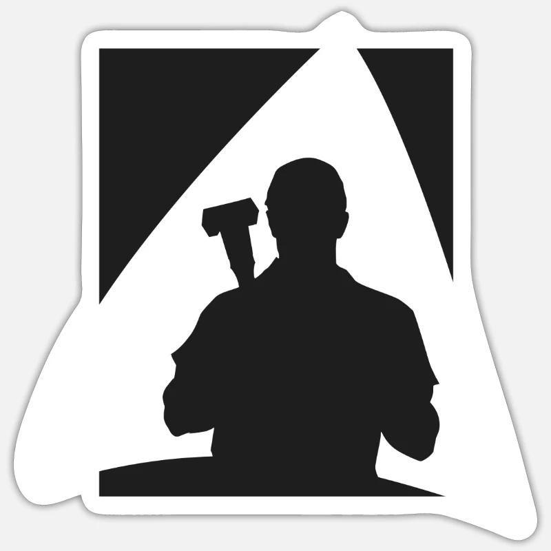 Sticker taille S (10 x 10 cm) - 