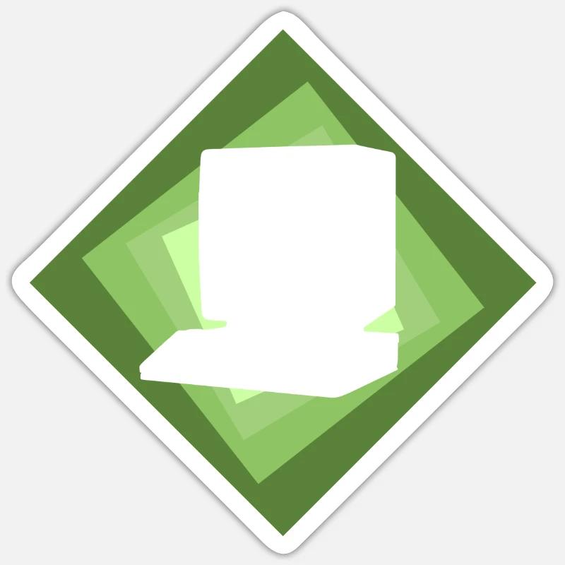Sticker Größe S (10 x 10 cm) - 