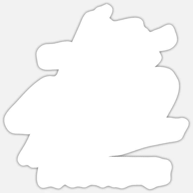 Sticker taille S (10 x 10 cm) - 