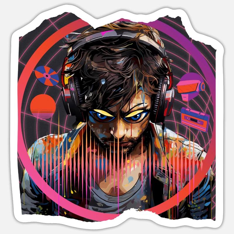 Sticker taille S (10 x 10 cm) - 