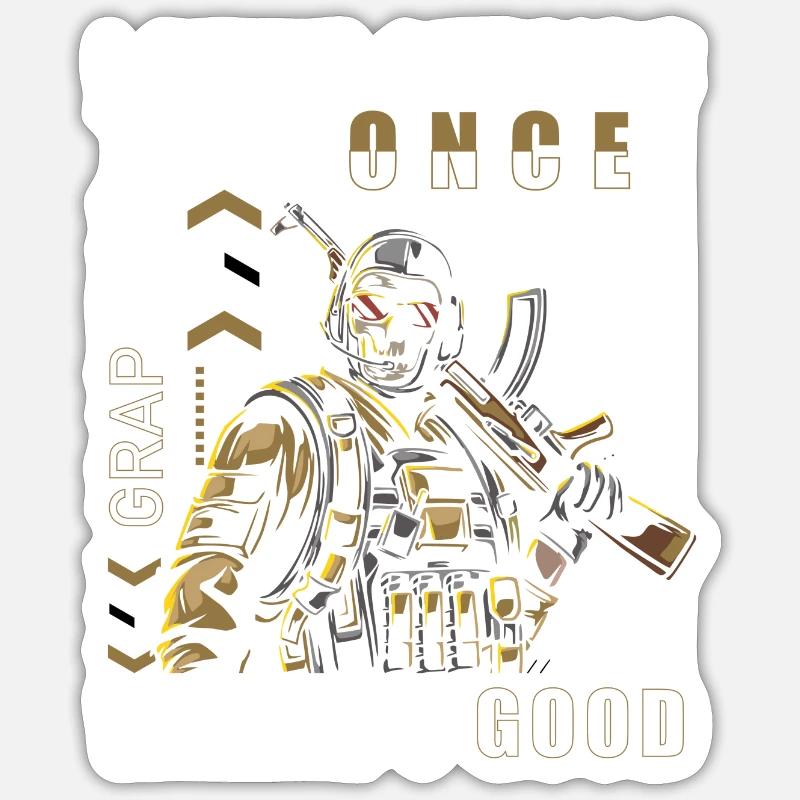 Sticker Größe S (10 x 10 cm) - 