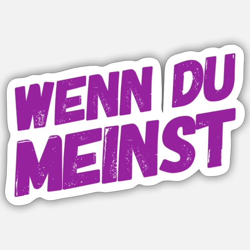 Sticker Größe S (10 x 10 cm) - 