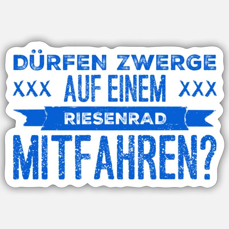 Sticker Größe S (10 x 10 cm) - 