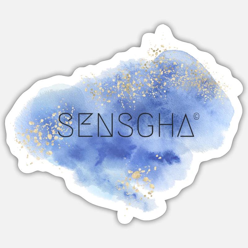 space - Sticker Größe S (10 x 10 cm) - Mattweiß