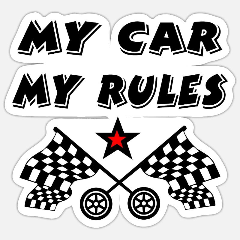 Sticker Größe S (10 x 10 cm) - 
