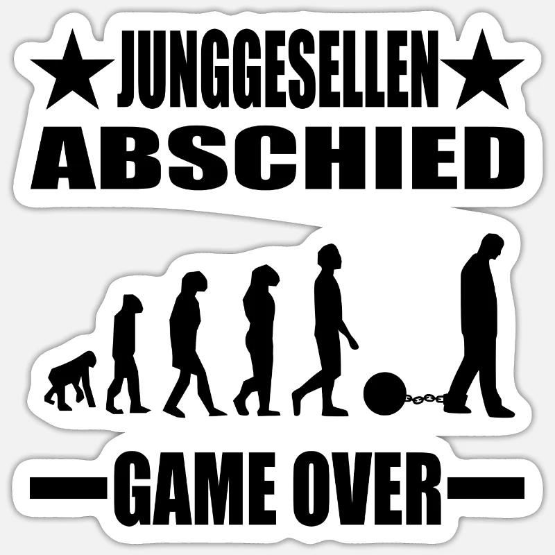 Sticker Größe S (10 x 10 cm) - 