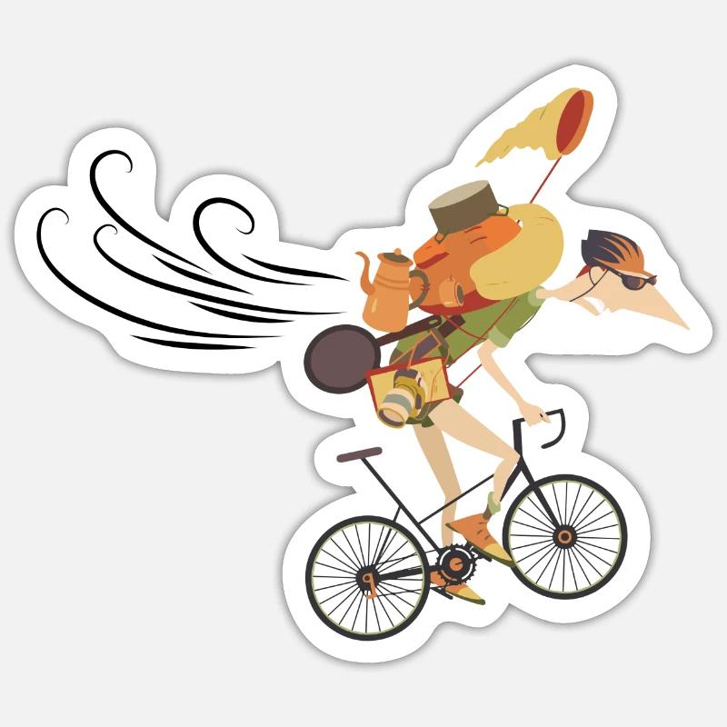 "streamlined" Sticker size S (10 x 10 cm)