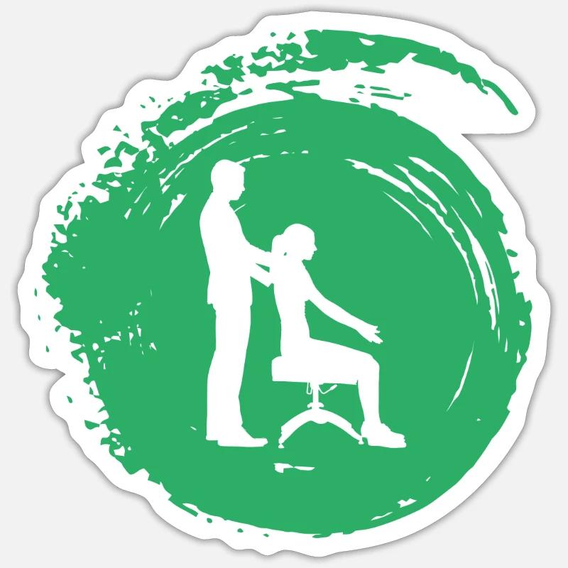 Chiropractor Physician Chiropractor Sticker size S (10 x 10 cm)