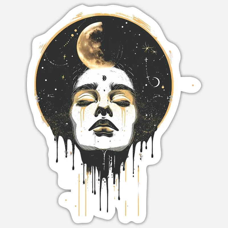 Éclat transcendant Sticker taille S (10 x 10 cm)