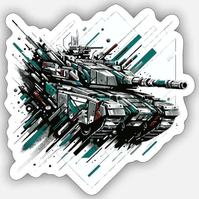 Sticker Größe S (10 x 10 cm) - 