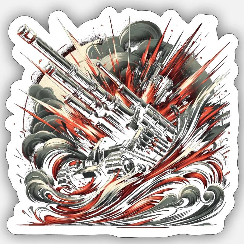 Sticker taille S (10 x 10 cm) - 