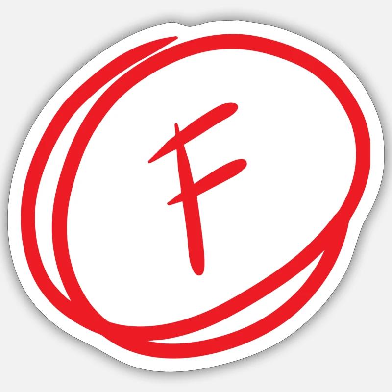 Failed Sticker size S (10 x 10 cm)