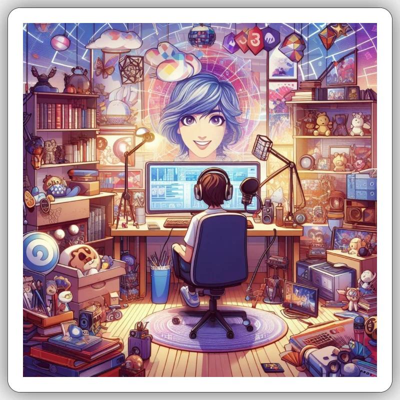 Sticker taille S (10 x 10 cm) - 