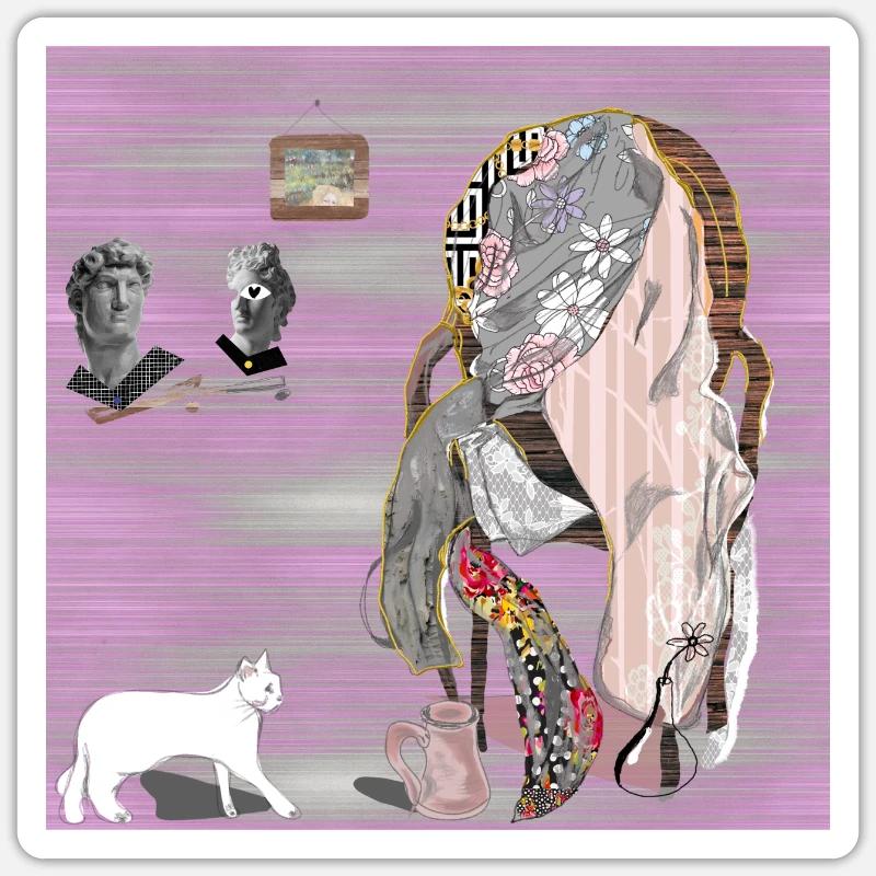 Sticker taille S (10 x 10 cm) - 