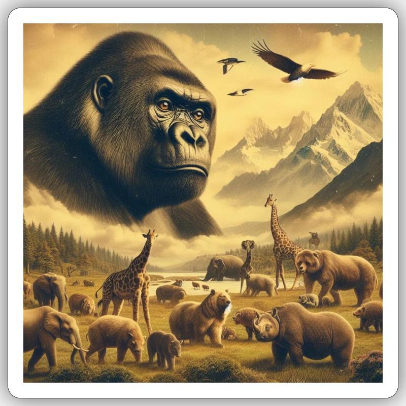 Sticker taille S (10 x 10 cm) - 