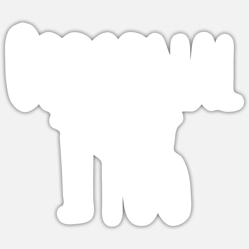 original 1966 - Sticker Größe S (10 x 10 cm) - Mattweiß