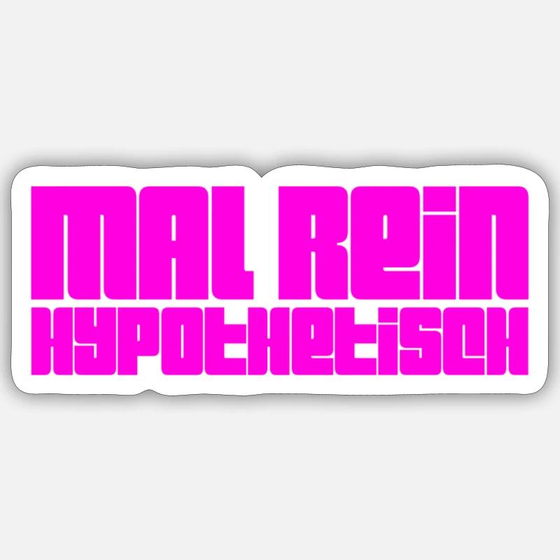 times accepted - Sticker size S (10 x 10 cm) - white matte