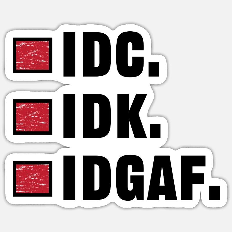 Sticker size S (10 x 10 cm) - 