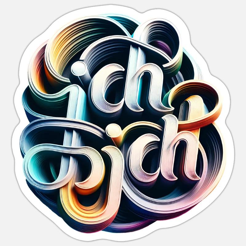 Sticker Größe S (10 x 10 cm) - 