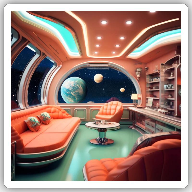 Future Interior Sticker size S (10 x 10 cm)