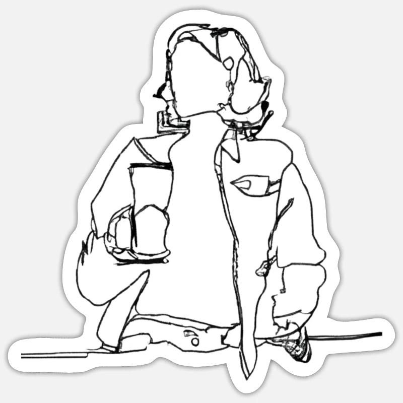 Sticker Größe S (10 x 10 cm) - 