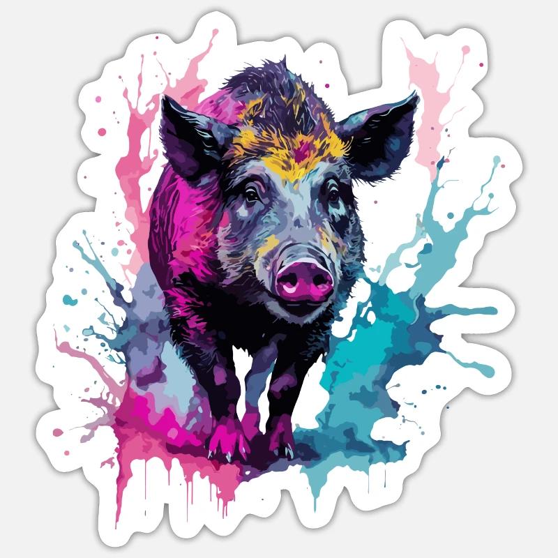 Sticker Größe S (10 x 10 cm) - 