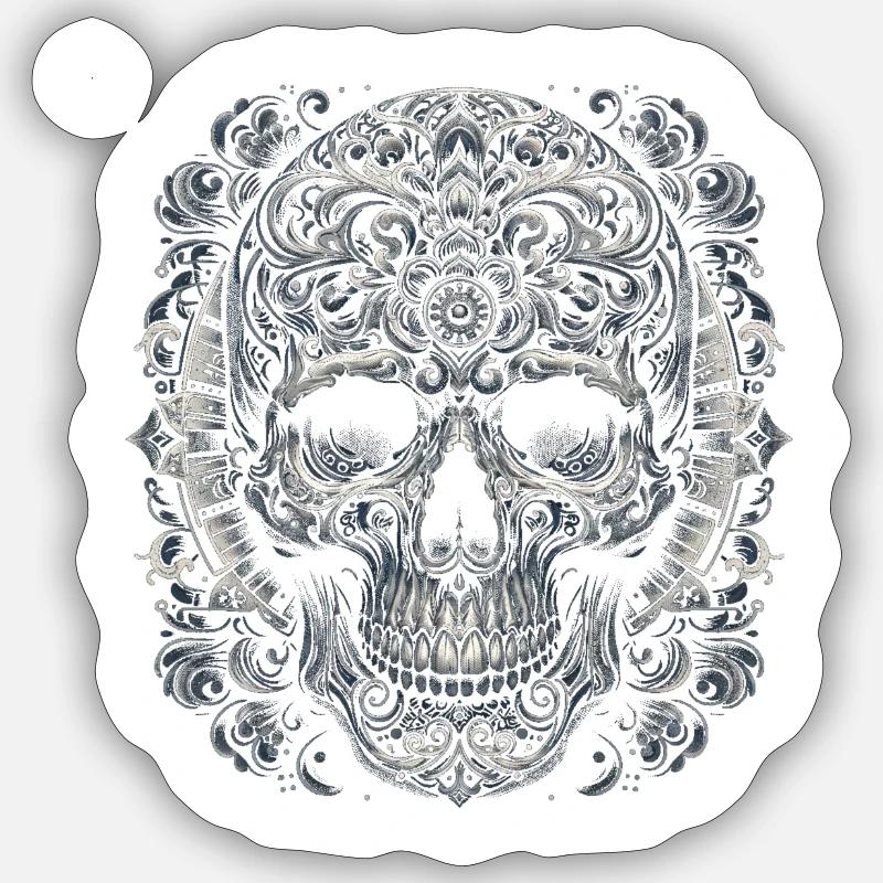 Acanthe complexe Sticker taille S (10 x 10 cm)