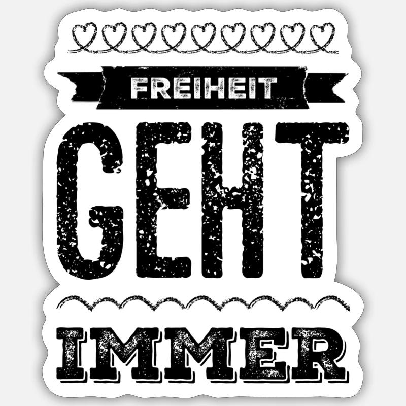 Sticker size S (10 x 10 cm) - 