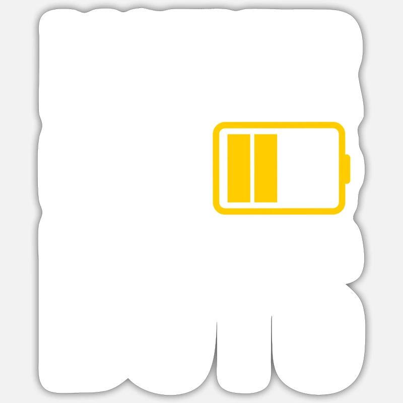 mère de 3 garçons - Sticker taille S (10 x 10 cm) - blanc mat