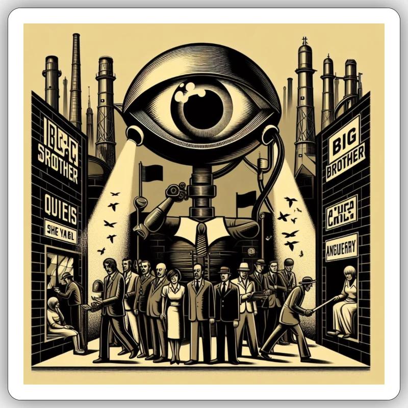 Sticker taille S (10 x 10 cm) - 