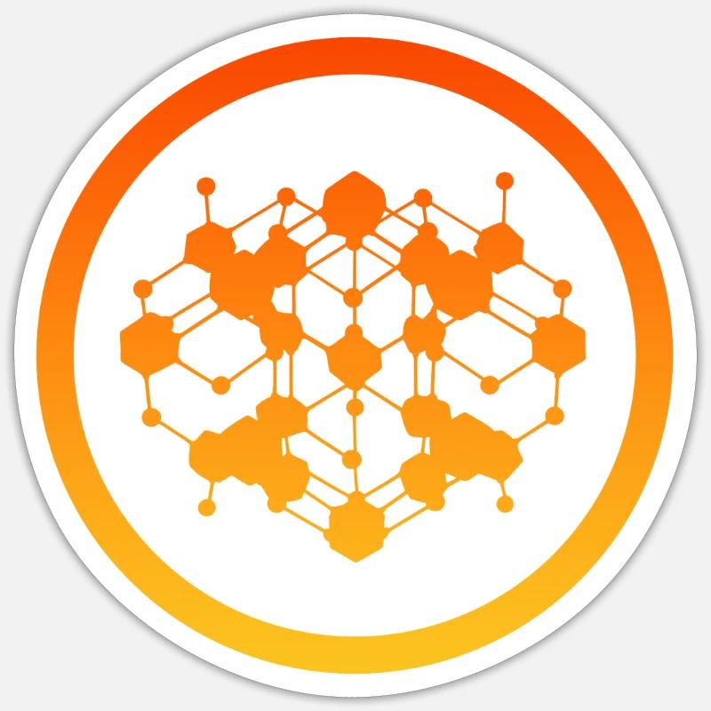 Kryptowährung Cryptocurrency Kryptowährung Sticker size S (10 x 10 cm)