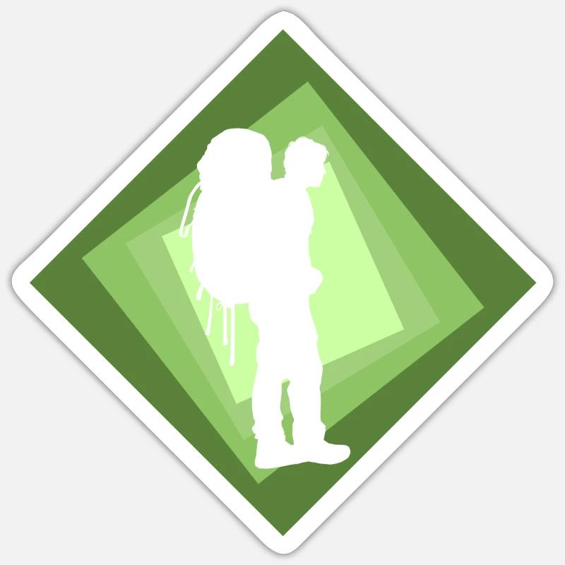 Sticker Größe S (10 x 10 cm) - 