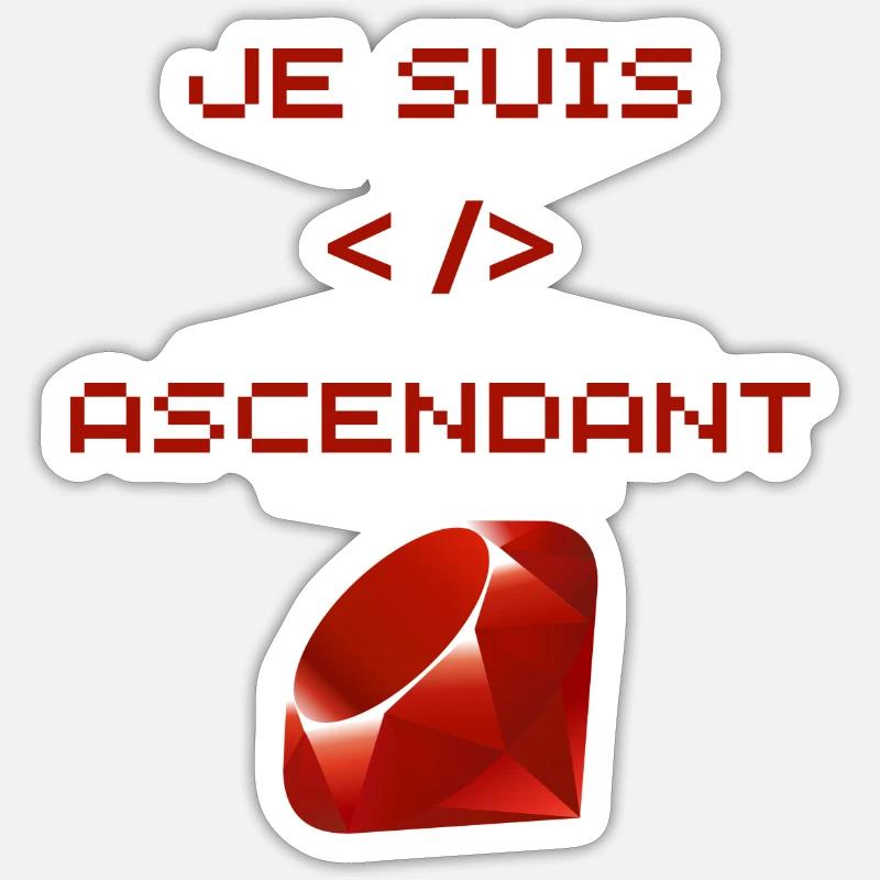 Sticker taille S (10 x 10 cm) - 