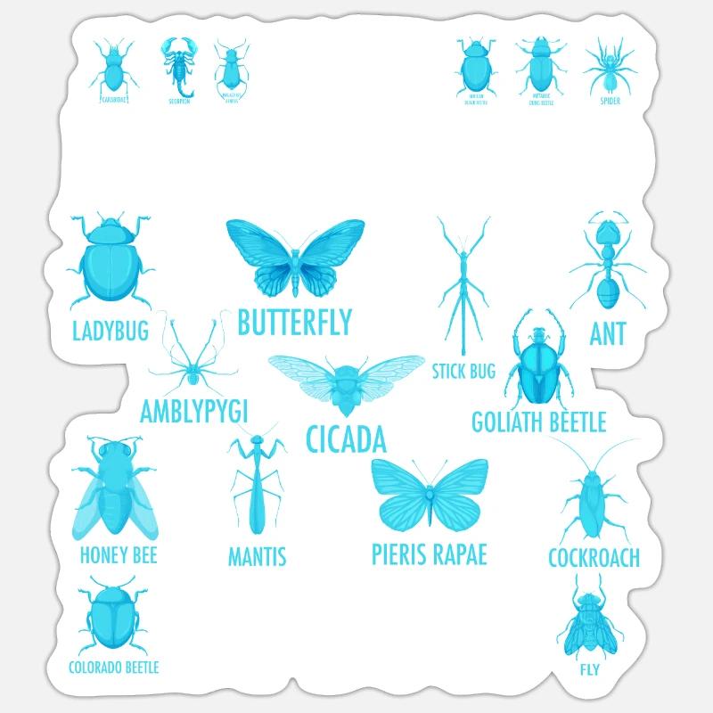 Sticker Größe S (10 x 10 cm) - 