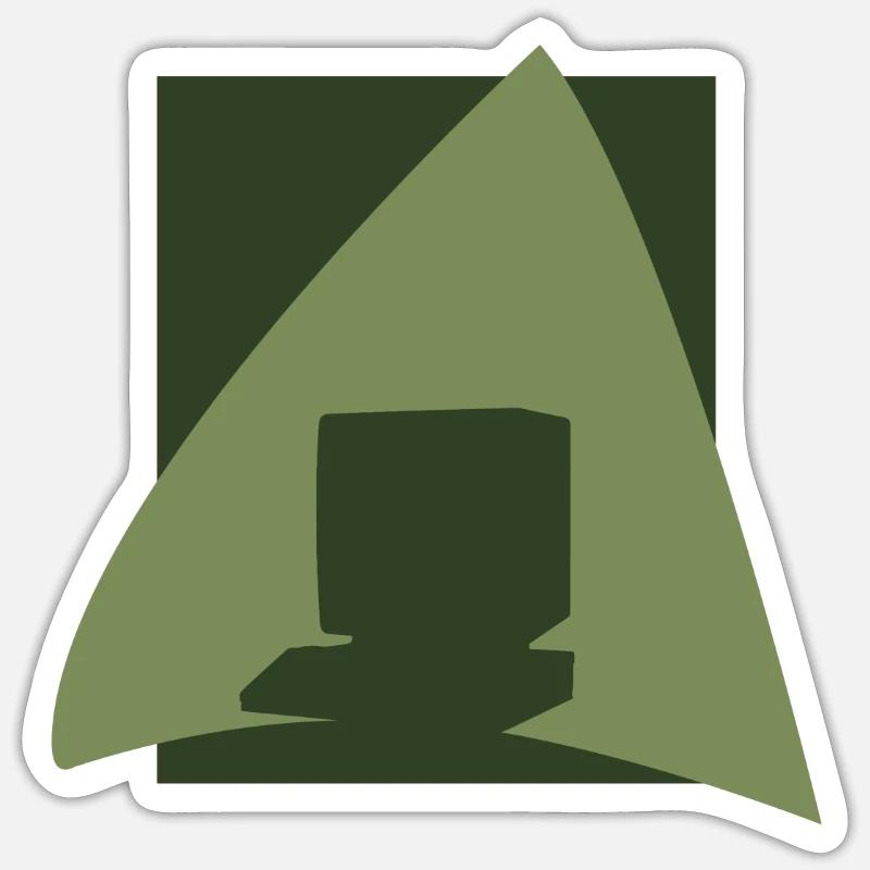 PC Tech Tech Sticker size S (10 x 10 cm)