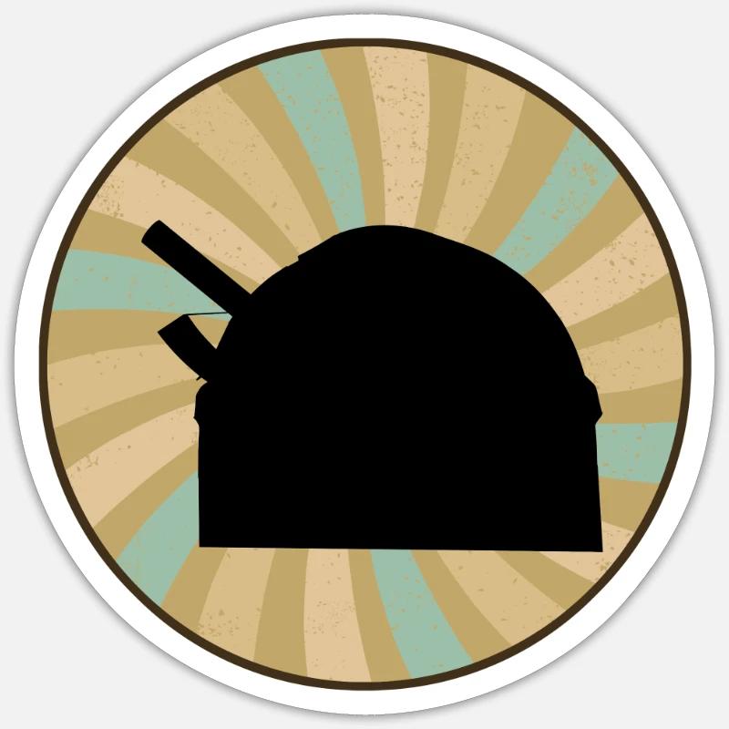 Sticker Größe S (10 x 10 cm) - 
