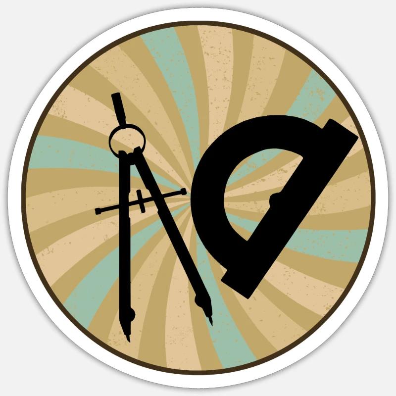 Sticker Größe S (10 x 10 cm) - 