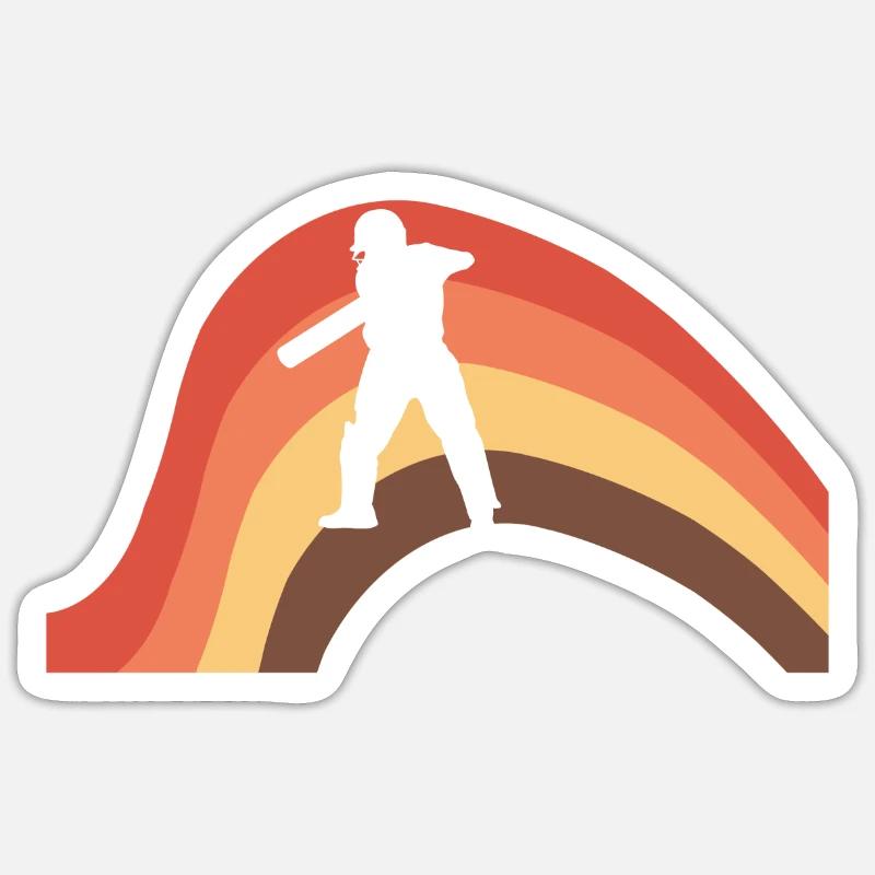 Pichet Équipe de cricket Pichet Sticker taille S (10 x 10 cm)