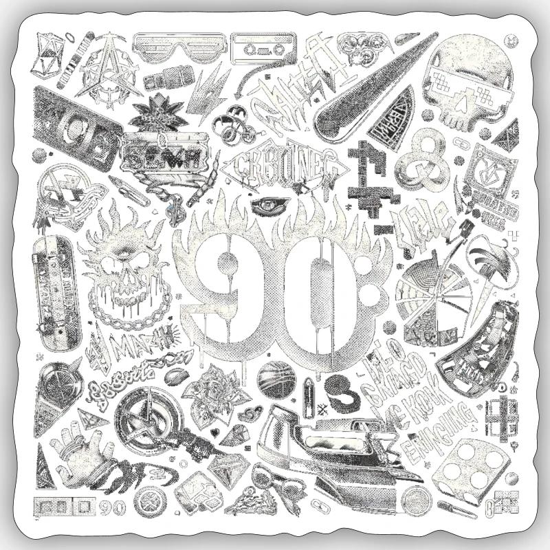 Sticker size S (10 x 10 cm) - 