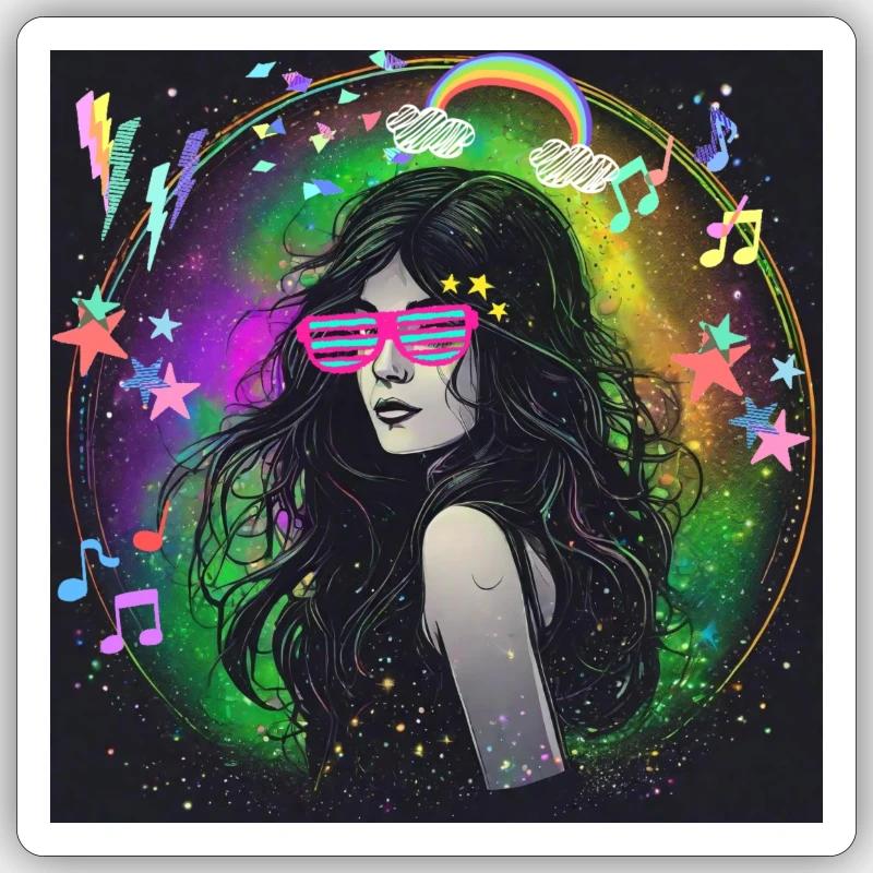 Sticker Größe S (10 x 10 cm) - 