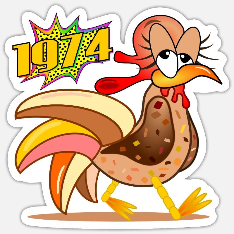 Sticker taille S (10 x 10 cm) - 