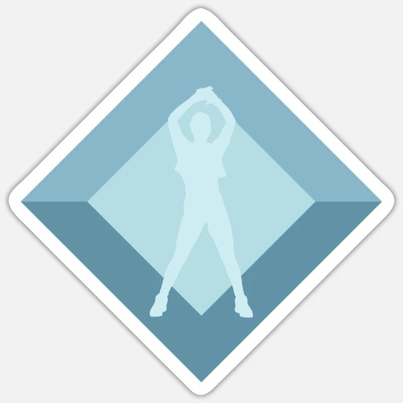 Sticker taille S (10 x 10 cm) -
