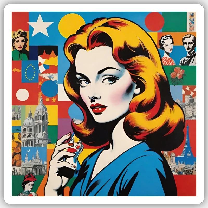 Sticker Größe S (10 x 10 cm) - 