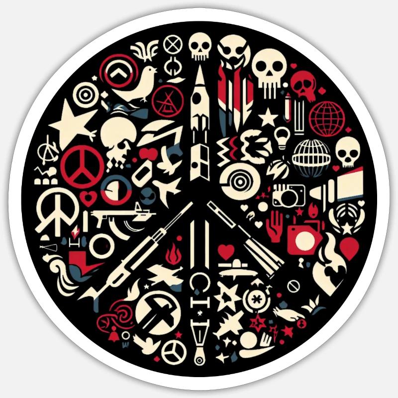 Sticker Größe S (10 x 10 cm) - 