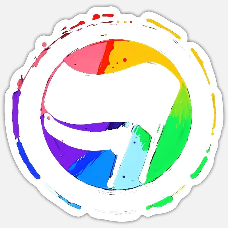 Sticker Größe S (10 x 10 cm) - 