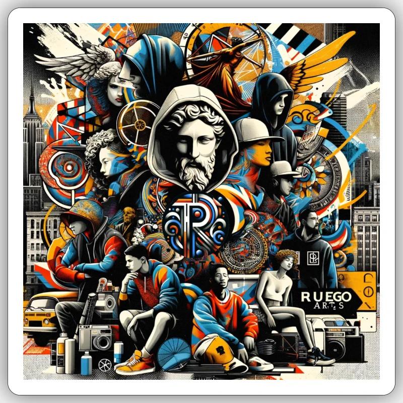 Sticker taille S (10 x 10 cm) - 