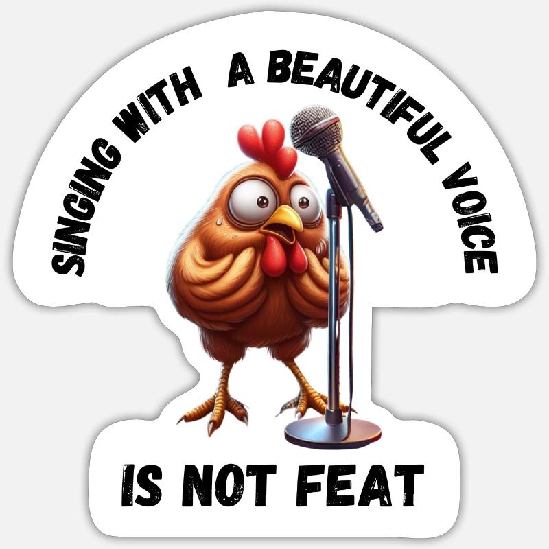 Salut n’est pas un exploit Sticker taille S (10 x 10 cm)